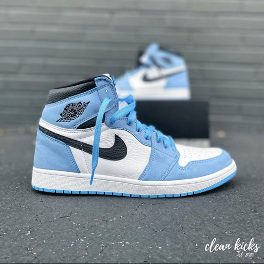 Air Jordan 1 UNC mens light blue and white clean kicks Columbus Ohio