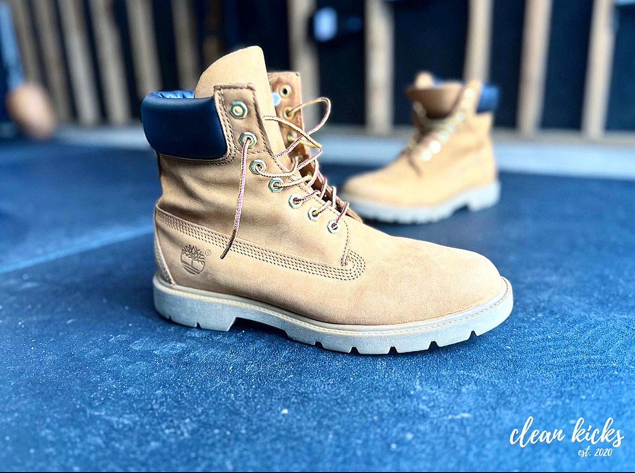 Timberland high top boots shoe cleaning Columbus Ohio